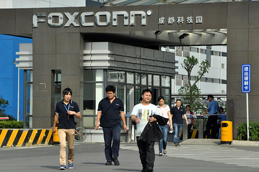 Foxconn Trung Quốc đóng cửa vì thiếu điện