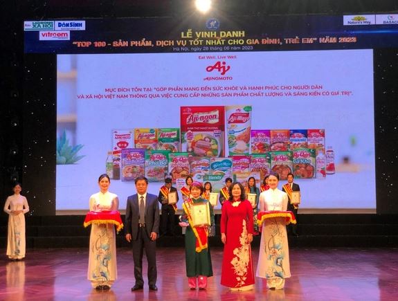 Ajinomoto Việt Nam vào Top 100