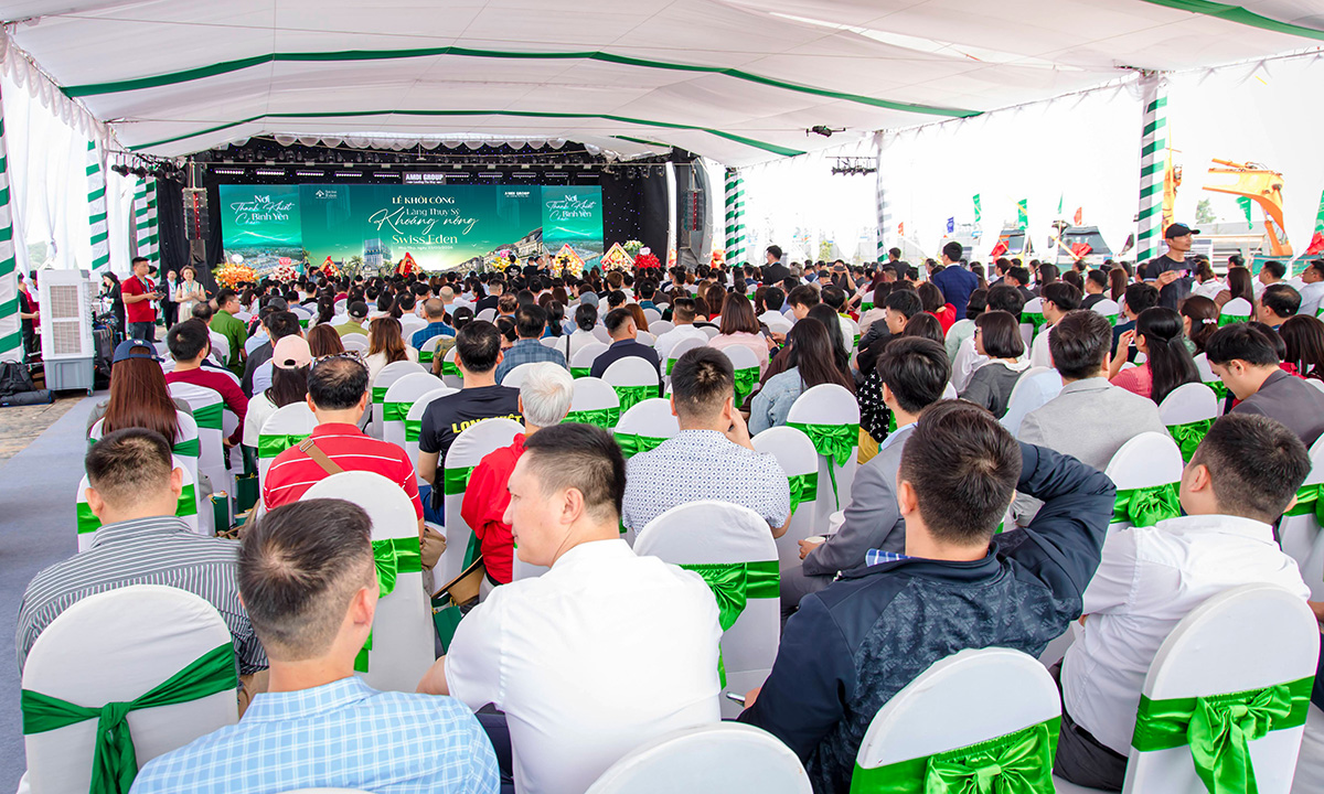 AMDI Group khởi công dự án Swiss Eden: Đánh thức “Mỏ vàng” khoáng nóng Thanh Thủy, định hình chuẩn sống “Wellness” ven đô