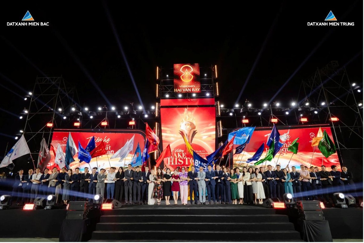 LIÊN MINH ĐẤT XANH BÙNG NỔ TẠI SỰ KIỆN KICH OFF VINHOMES HẢI VÂN BAY, DẪN NHỊP KHÍ THẾ “LET VICTORY MAKE HISTORY”